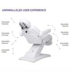 Silverfox 4 Motors Electric Facial Spa Bed 2235D