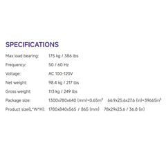 Silverfox 2272B Facial Chair – Advanced Comfort & 240° Rotation