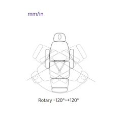 Silverfox 2272B Facial Chair – Advanced Comfort & 240° Rotation