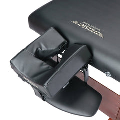 Master Massage 30inch DEL RAYPortable Massage Table Package (Black Color) with Ambient Light System - GreenLife - Massage Tables