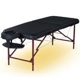 Master Massage 28" ZEPHYR™ Portable Massage Table Package - The ideal platform for ANY Beginning Massage Therapists! (Black Color) - GreenLife - Massage Tables