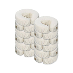 Master Massage Microfiber Face Cushion Cover 12 Piece Set White - Machine Washable - 12 Pack - GreenLife - Accessories