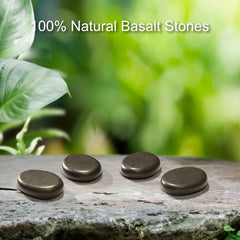 Master Massage Basalt Hot Stone Toe Set 8 Piece Pack (1.5 �x 1�X0.3inch) - GreenLife - Hot Stone
