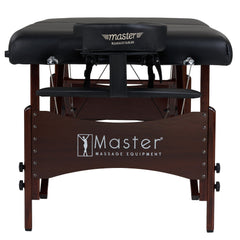Master Massage 30'' Roma II Portable Massage Table Deluxe Package with Ambient Light System