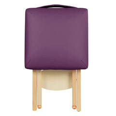 Master Massage Lightweight wooden Folding Stool purple
