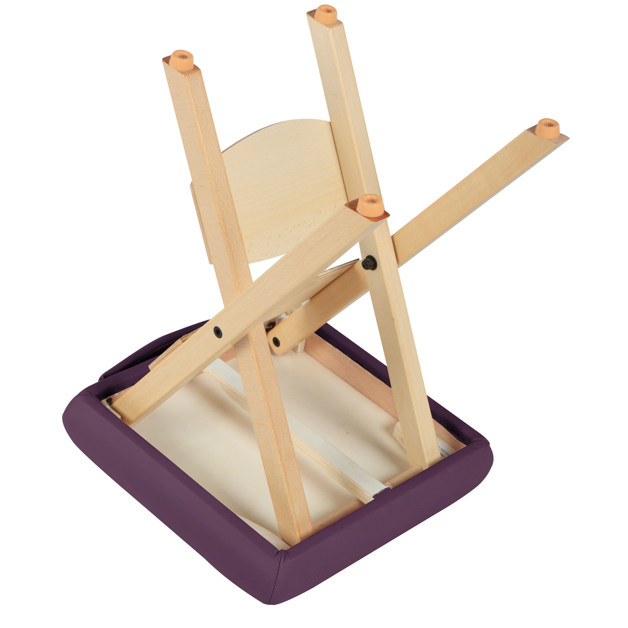 Master Massage Lightweight wooden Folding Stool easy carrying