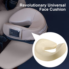 MusicMasterHigh Fidelity Sound Ultra Plush Face Cushion- Bluetooth Music Massage Pillow-Otter Color