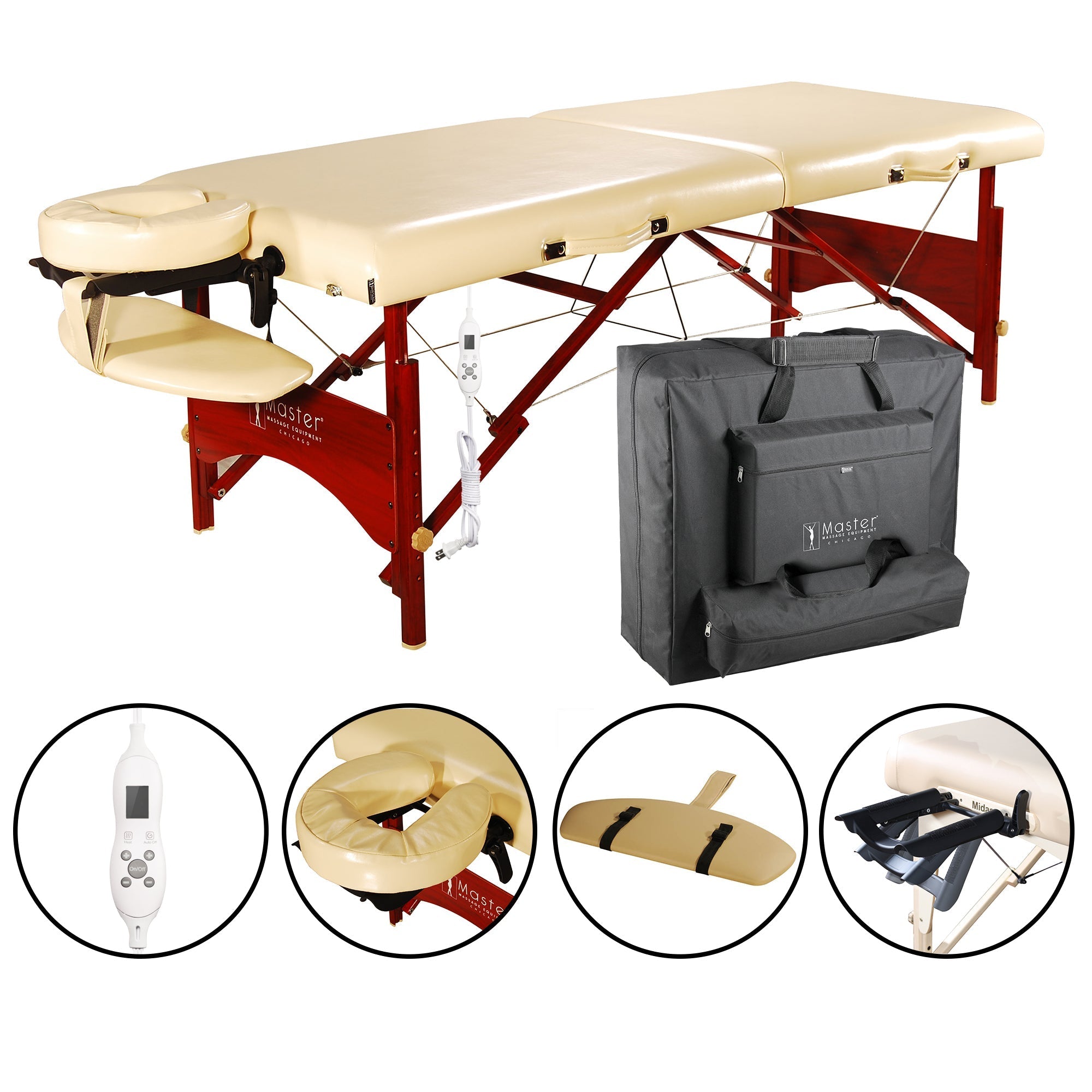 Master 28inch Caribbean portable massage table package