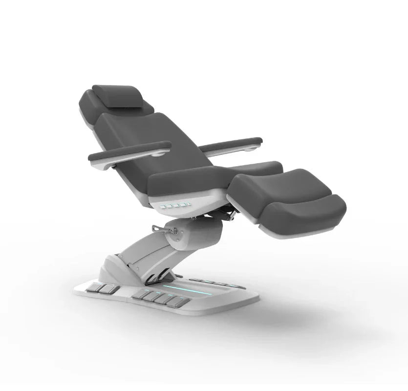 SilverFox 2246EBN Electric 4 - Motor Examination Esthetician Chair with Position Memory Function - GreenLife - Electric Massage Bed