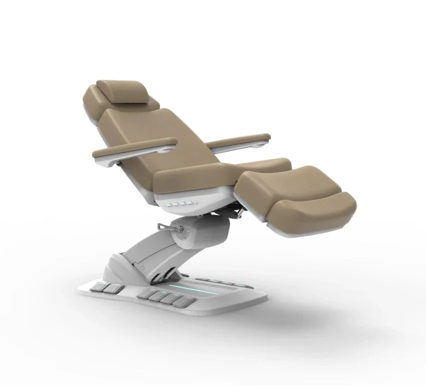 SilverFox 2246EBN Electric 4 - Motor Examination Esthetician Chair with Position Memory Function - GreenLife - Electric Massage Bed