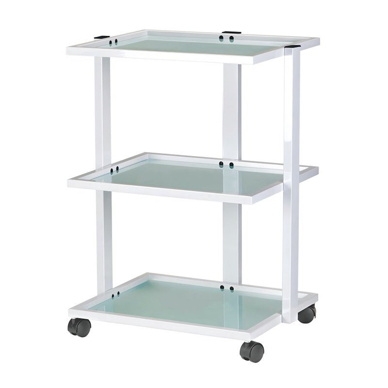 Silverfox Glass 3-Tier Beauty Trolley 1040