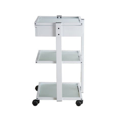 Silverfox Glass 3 - Tier Beauty Trolley 1040 - GreenLife - Trolley