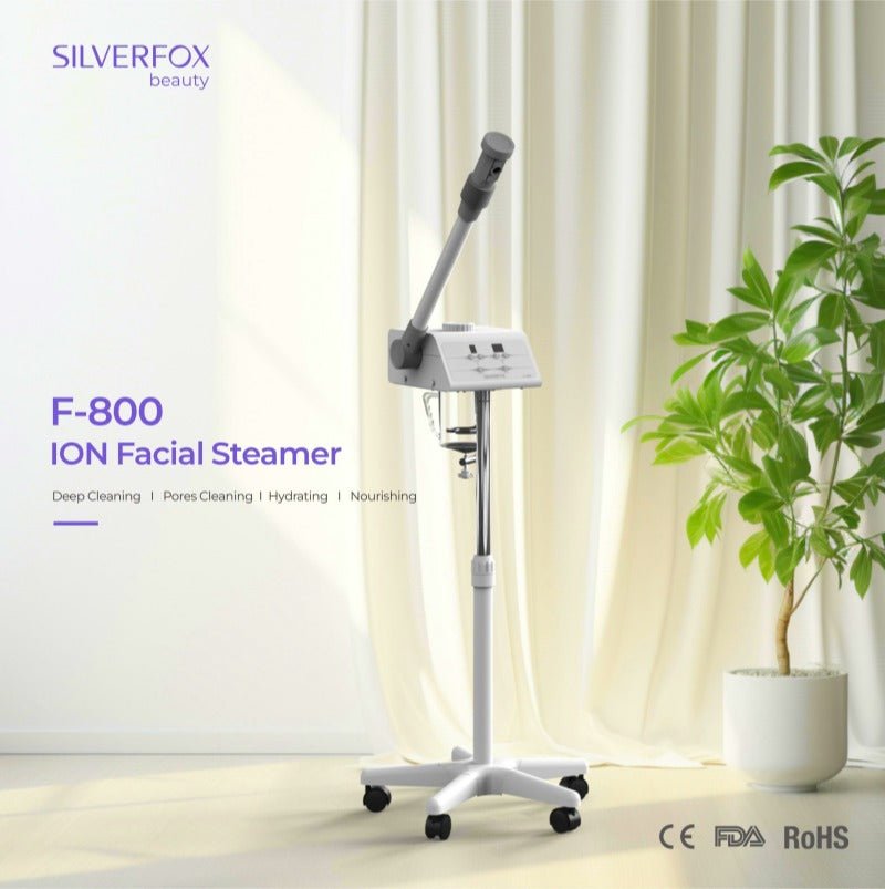 Silverfox Digital Herbal Facial Steamer (Silver Fox F - 800) - GreenLife - steamer