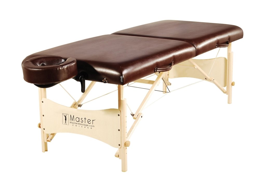 Master Massage 30inch BalboaPortable Massage Table NO - Frills Package with Ambient Light - GreenLife - Massage Tables