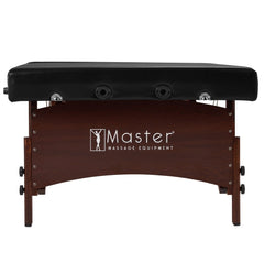 Master Massage 33.5inch Canoga Low Height Super Wide Portable Massage Table, Yoga Exercise Bed, Thai Massage, Rehab Training Station Hub for Rehabilitation - GreenLife - Massage Tables