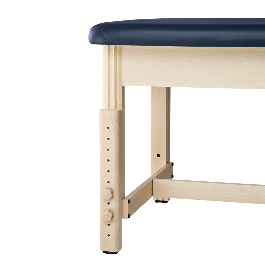 Master Massage 28inch Harvey Treatmentâ„?Stationary Massage Table - Royal Blue - GreenLife - Massage Tables