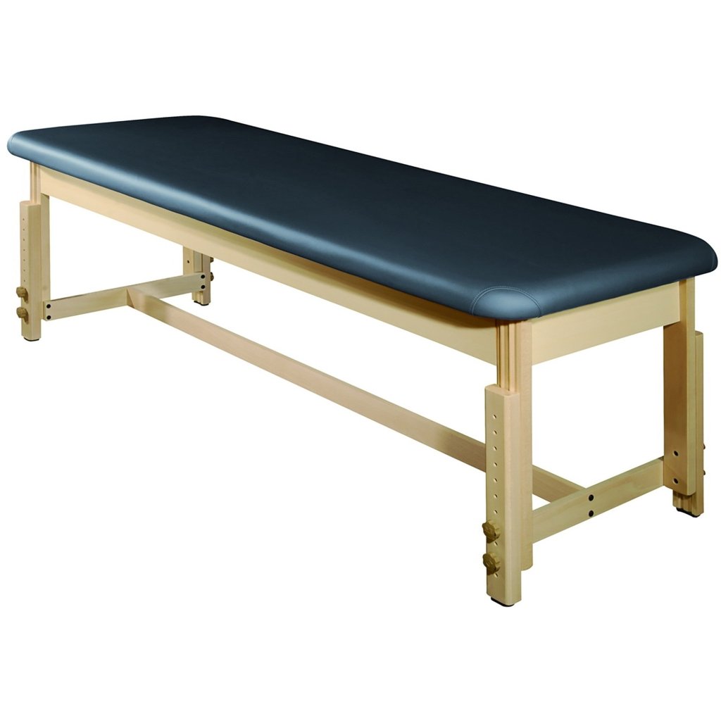 Master Massage 28inch Harvey Treatmentâ„?Stationary Massage Table - Royal Blue - GreenLife - Massage Tables