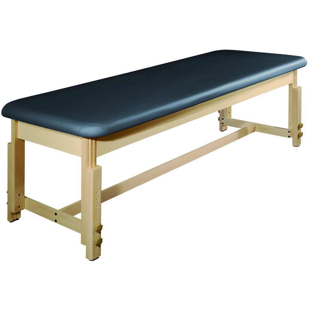 Master Massage 28inch Harvey Treatmentâ„?Stationary Massage Table - Royal Blue - GreenLife - Massage Tables