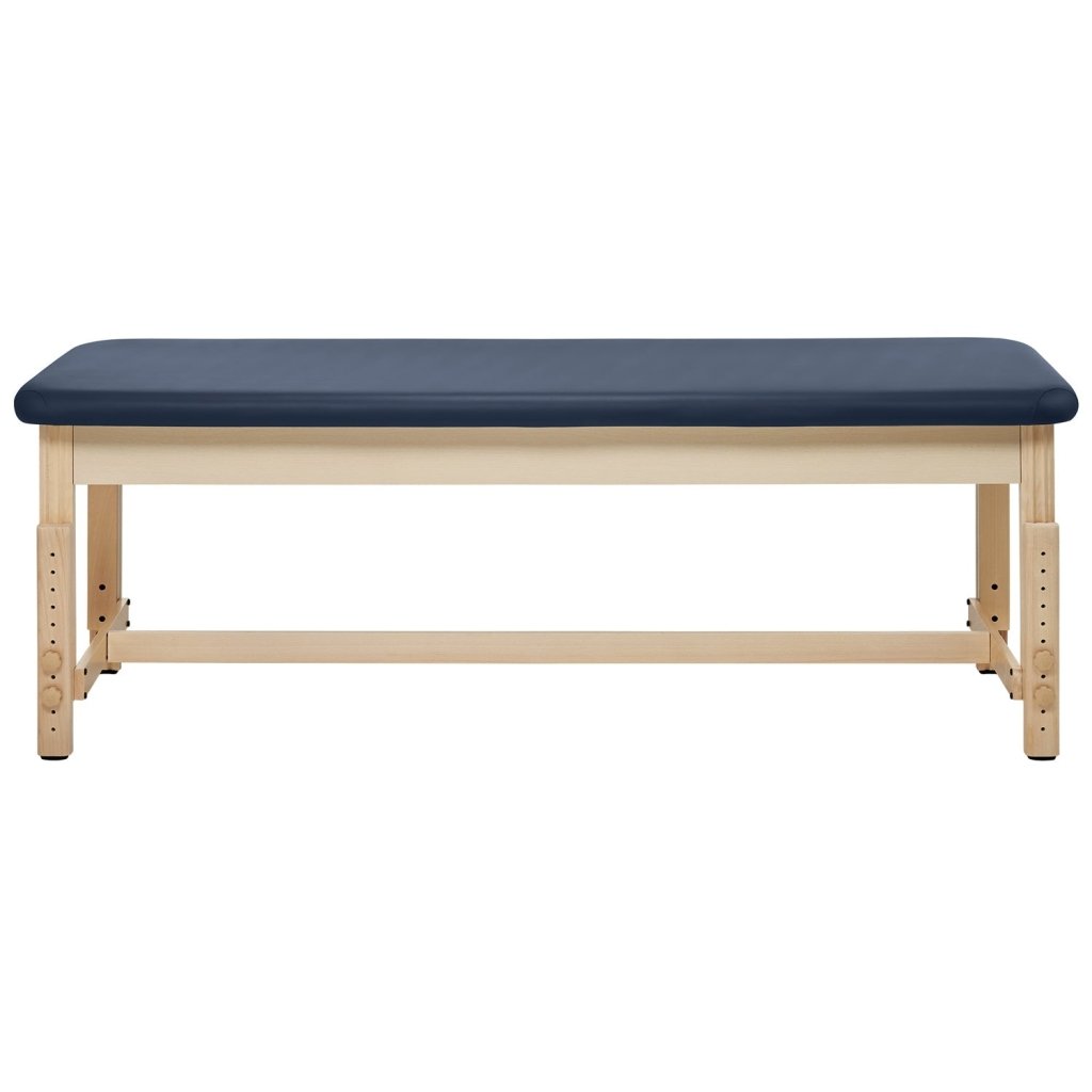 Master Massage 28inch Harvey Treatmentâ„?Stationary Massage Table - Royal Blue - GreenLife - Massage Tables