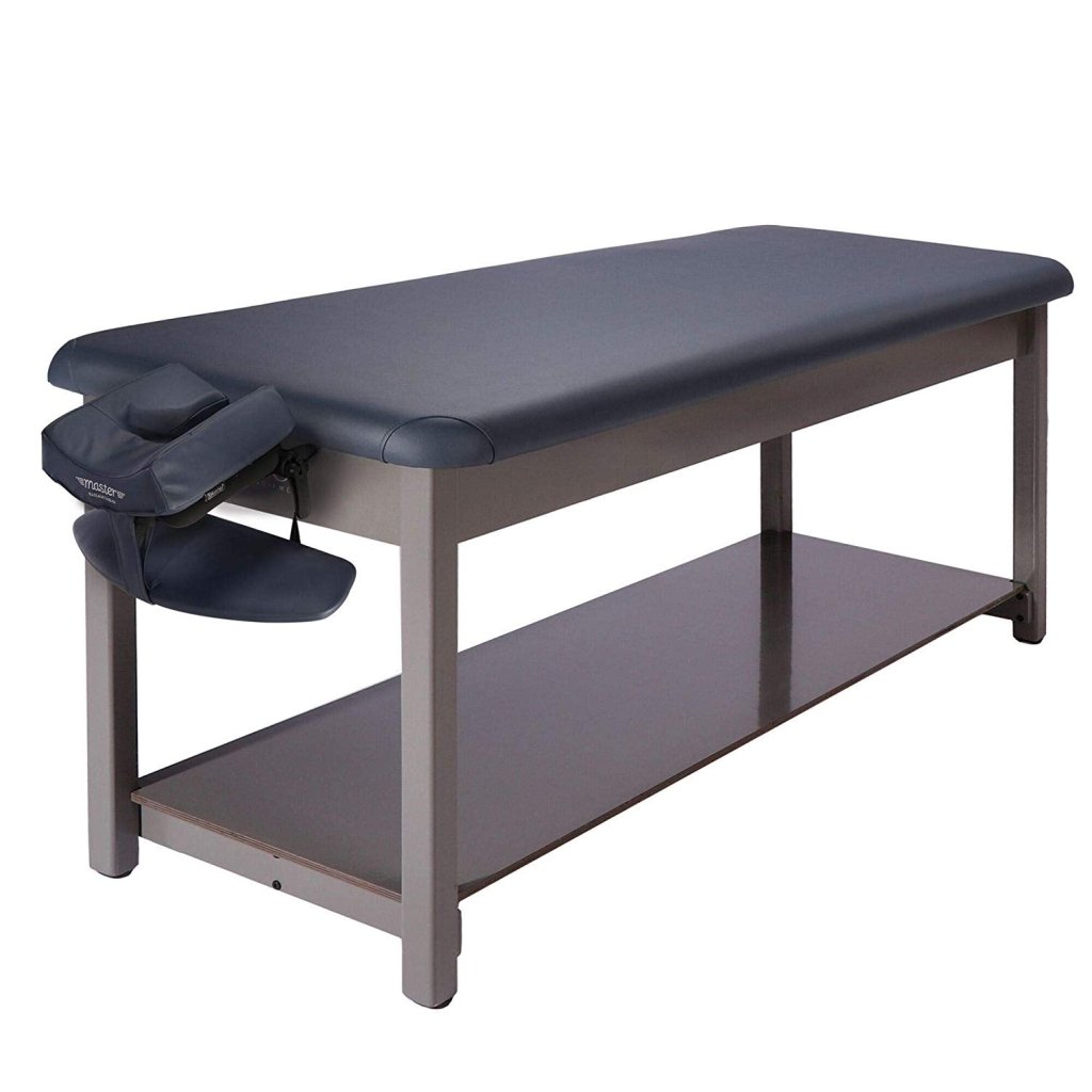 Master Massage 30 inch Bahama Stationary Massage Table with Ambient Light System - GreenLife - Massage Tables