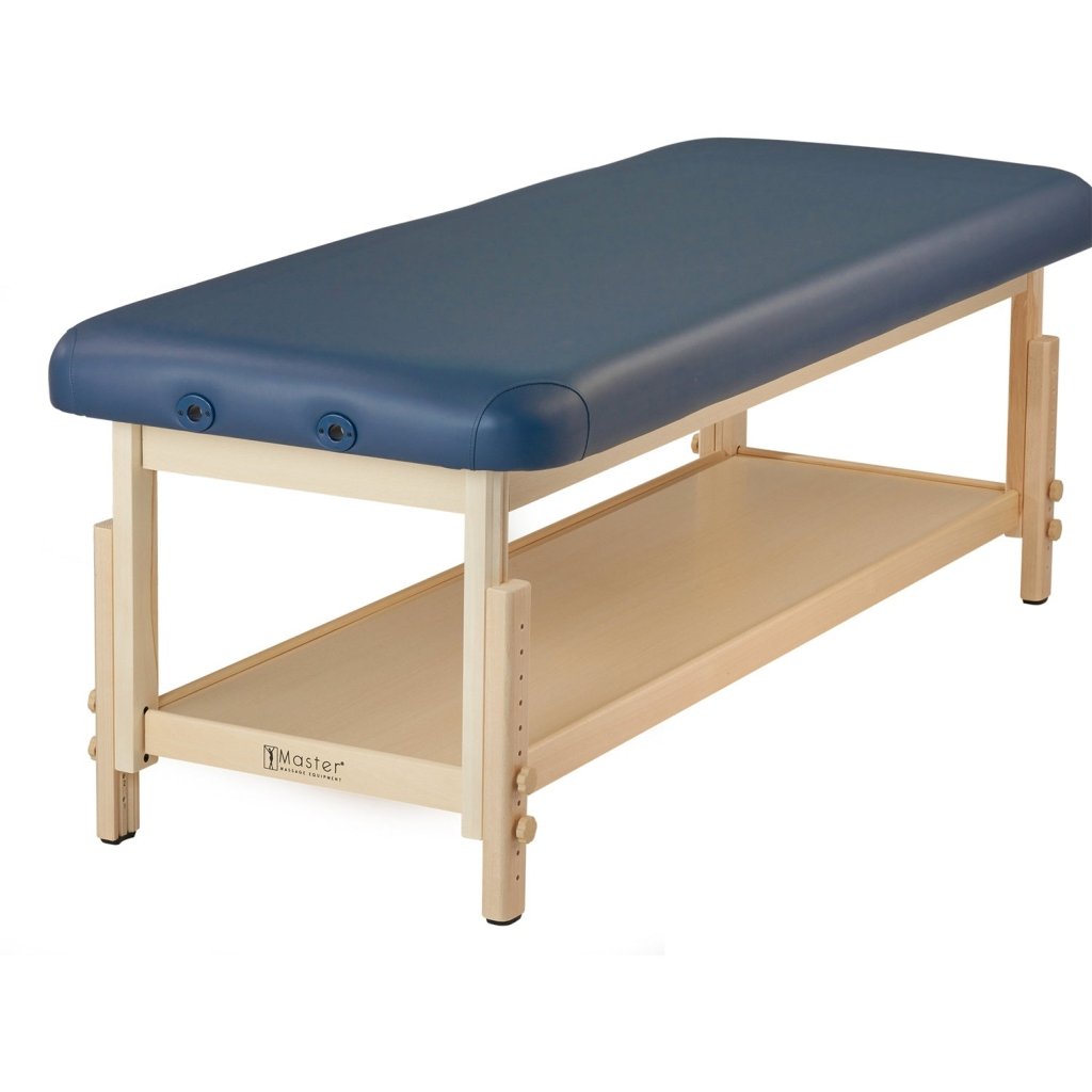 Master Massage 30 inch LAGUNA Stationary Massage Table Package with Ambient Light System - GreenLife - Massage Tables