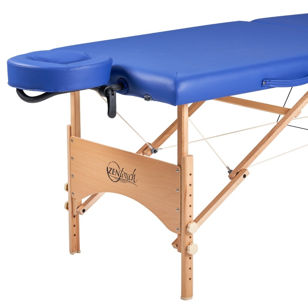 Master Massage 27inch BRADYPortable Massage Table Package with Ambient Light System - GreenLife - Massage Tables