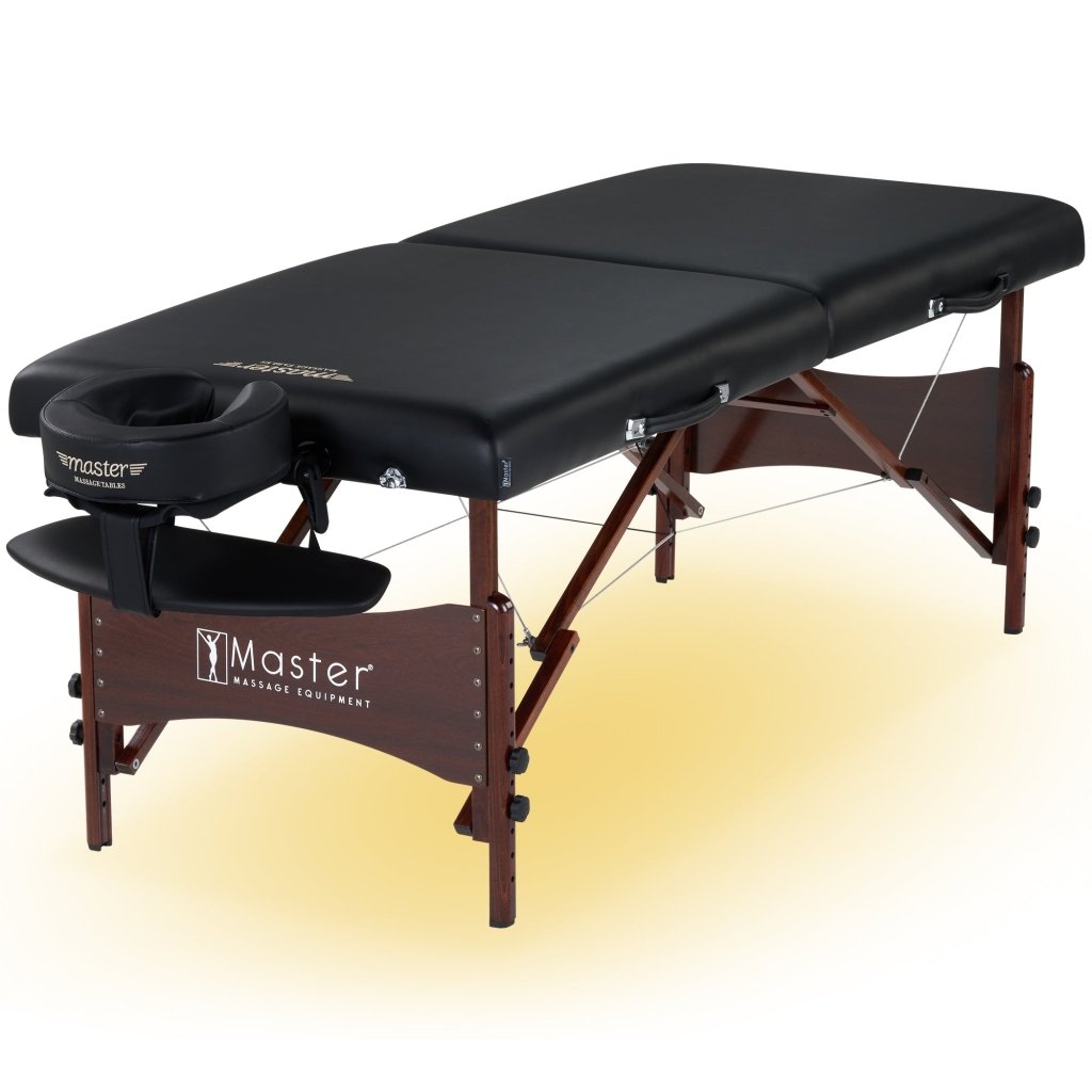 Master Massage 30inch NewportPortable Massage Table Package with Ambient Light System - GreenLife - Massage Tables