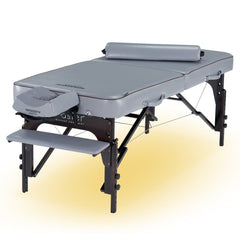 Master Massage 30inch Montour Memory Foam Portable Massage Table Package with Ambient Light System - GreenLife - Massage Tables