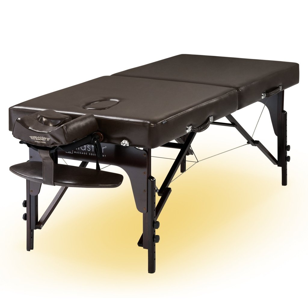 Master Massage 31â€?SUPREMELX Portable Massage Table Package with Ambient Light System - GreenLife - Massage Tables