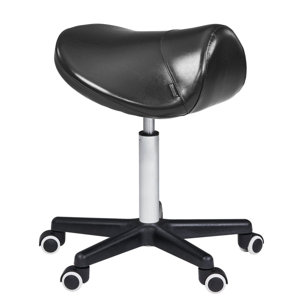 Master Massage Ergonomic Swivel Saddle Stool, Posture Chair with a Durable Pneumatic Hydraulic Lift (Rich Coffee Color) - GreenLife - Massage Chair