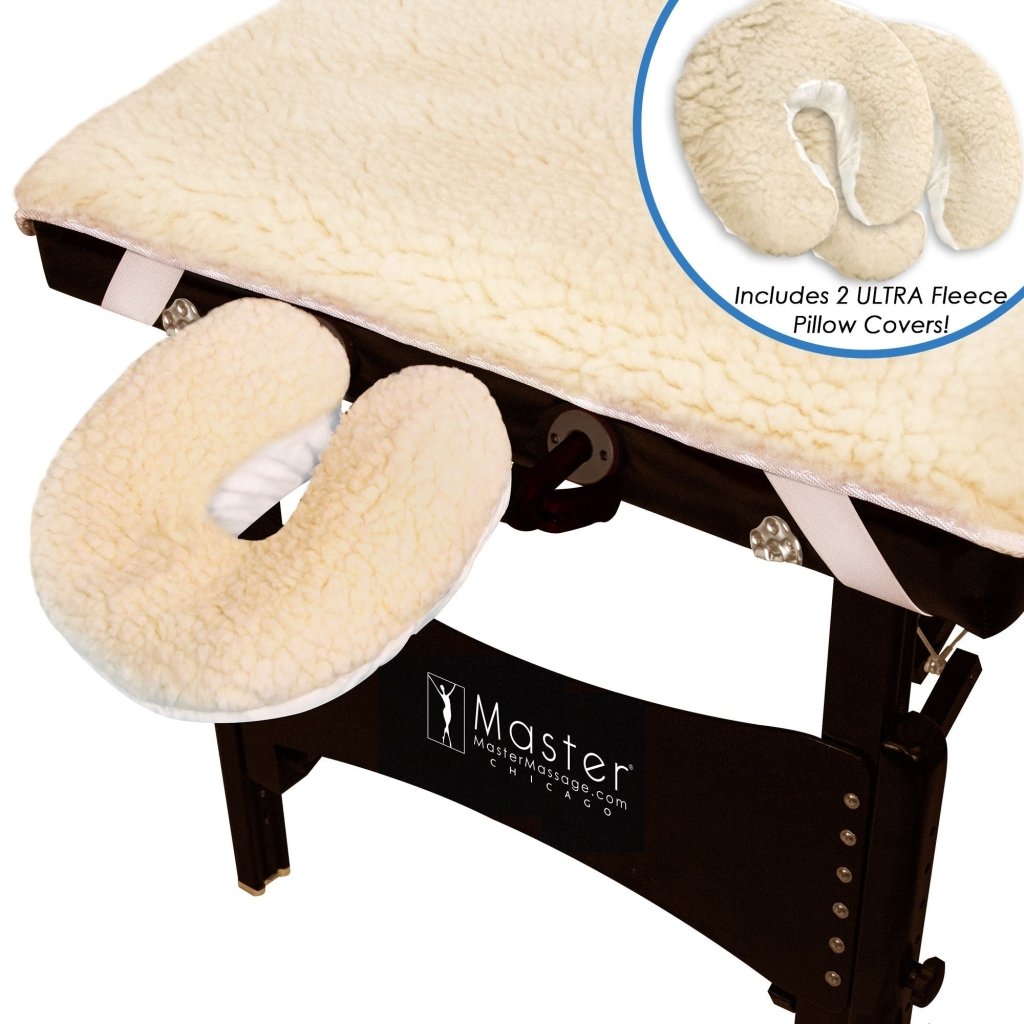 Master Massage UltraFleece Massage Table Pad Set - Now 2X Thicker - GreenLife - Accessories