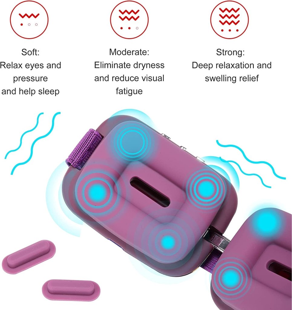 E10 Electric Smart Eye Massager with heating system - GreenLife - Accessories