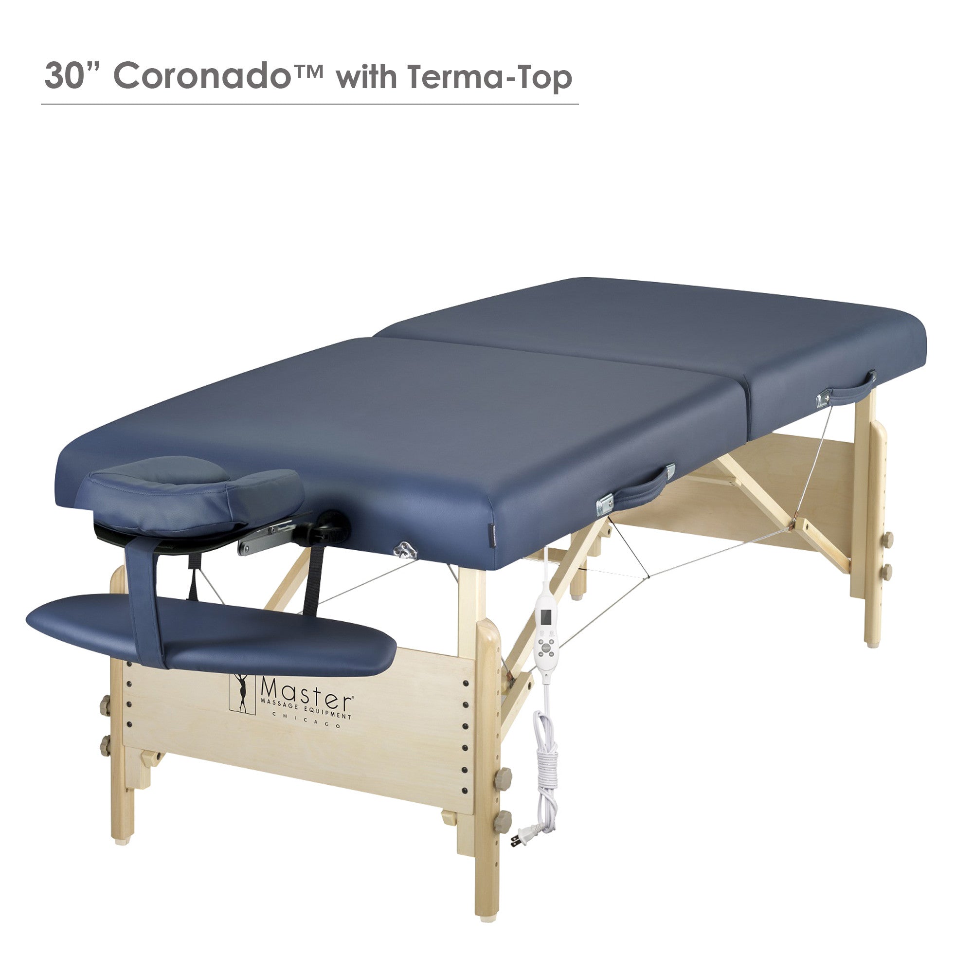 Master Massage 30inch CORONADO Table Royal Blue