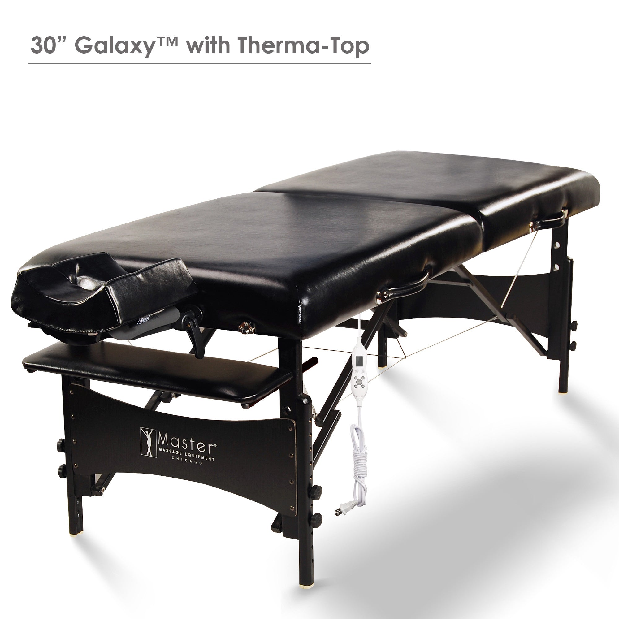 Master Massage 30GALAXY Wooden Massage Table Black