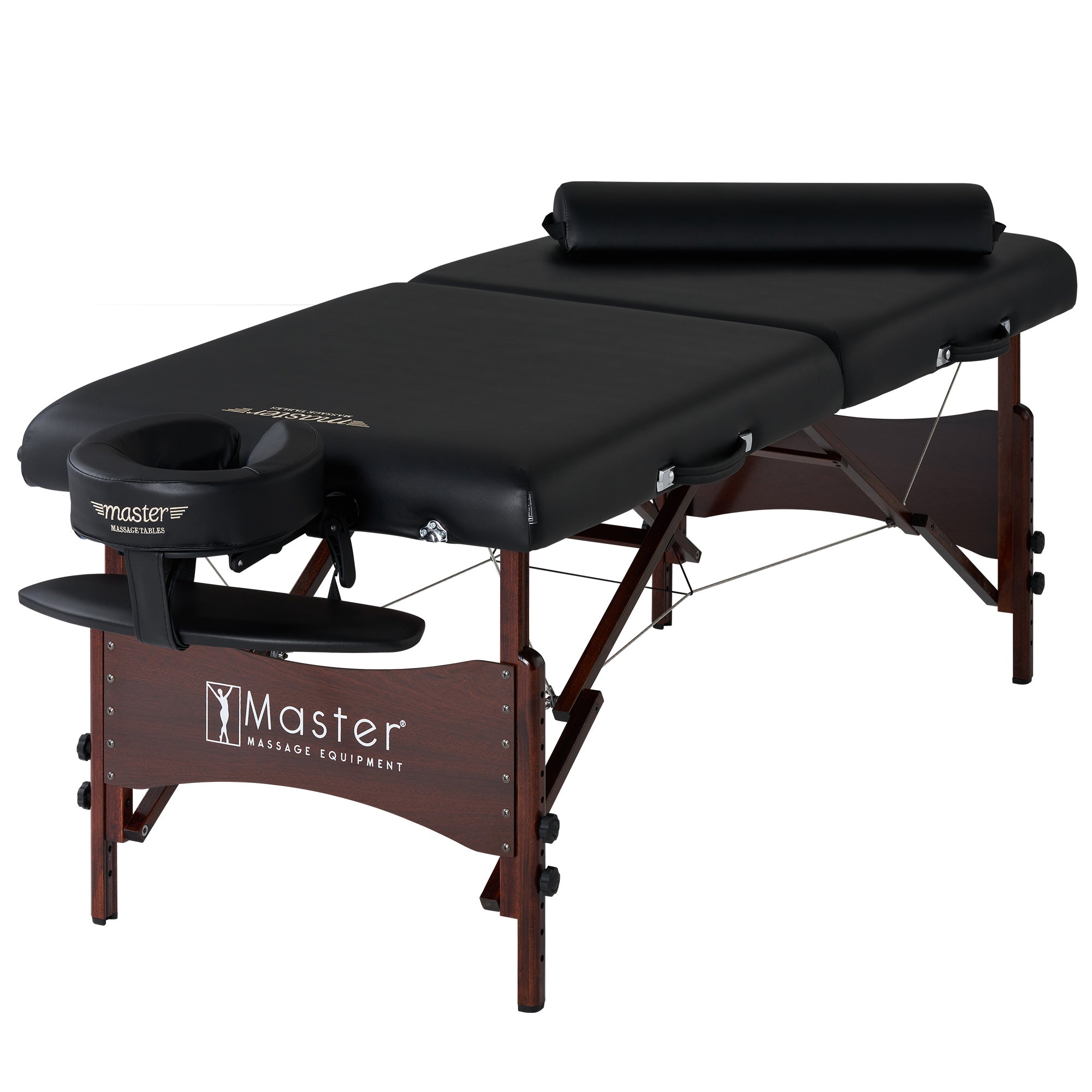 Master Massage 30'' Roma II Portable Massage Table Deluxe Package with Ambient Light System