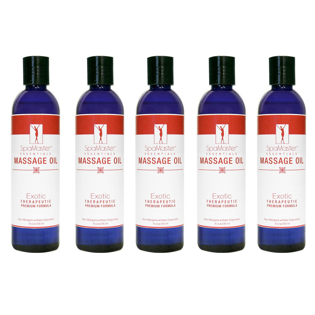 Master Massage Exotic  Massage Oil pack of 5