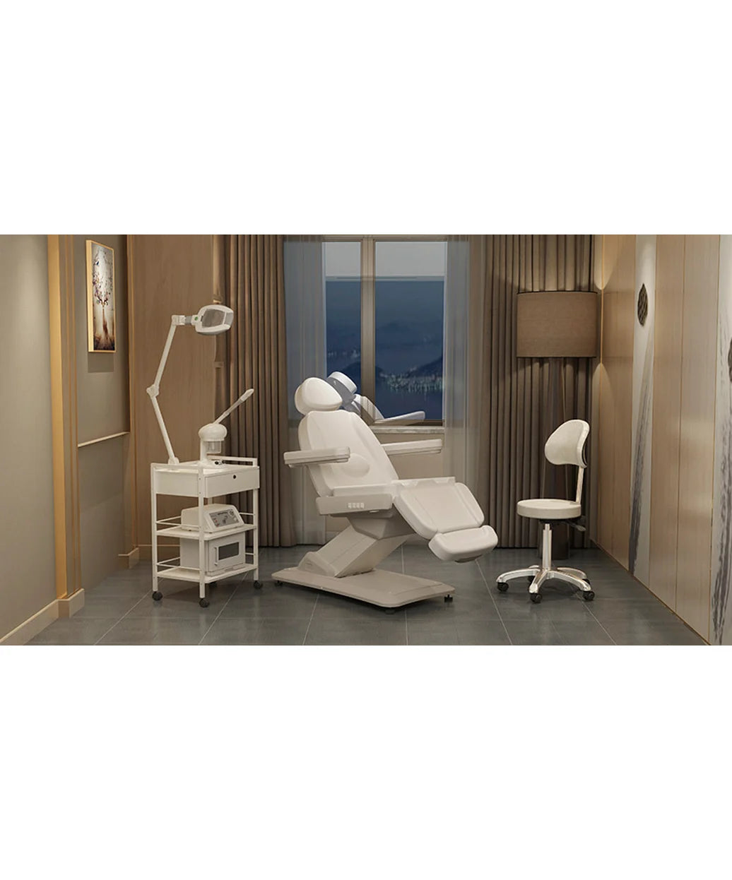 Silverfox 4 Motors Electric Facial Spa Bed 2235D